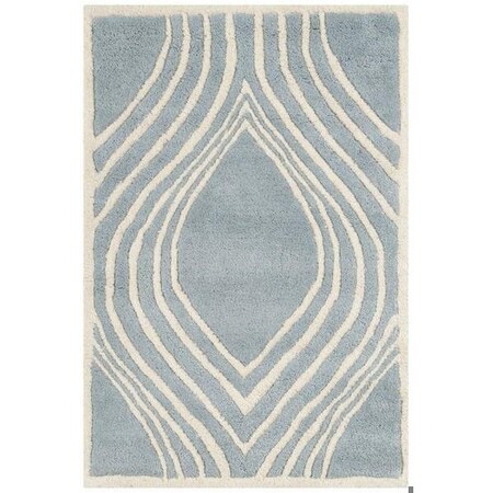 Safavieh Chatham Accent Area RugBlue & Ivory 2 x 3 ft. CHT758B-2